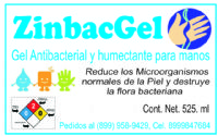 Gel antibacterial para manos